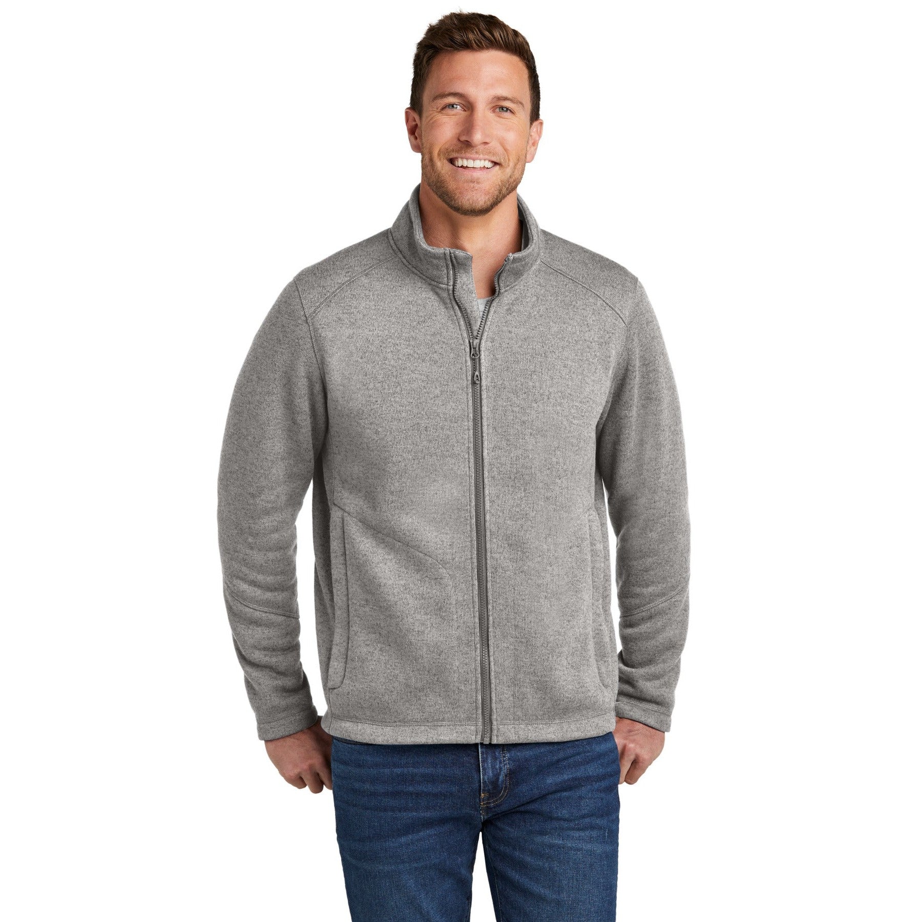 Port Authority-Port Authority® Arc Sweater Fleece Jacket F428-MedTech-2